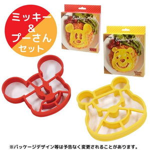 日本 米奇 小熊維尼 笑臉 矽膠模具 - 富士通販