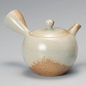 日本製 常滑燒 一心作灰釉圓款日式茶壺 - 富士通販