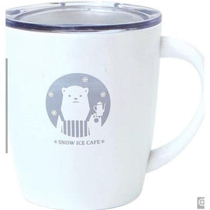 日本 可愛 不鏽鋼 馬克杯｜保溫 保冷 水杯 茶杯 咖啡杯 杯 杯子 辦公室 喝水 泡咖啡 泡茶 - 富士通販