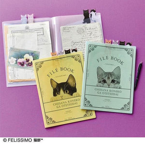 日本製 FELISSIMO 貓部 A4 文件夾 資料夾｜文件收納 信件收納 - 富士通販