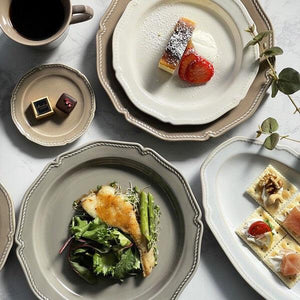 日本製 Greige 美濃燒 陶瓷餐具｜馬克杯 水果盤 蛋糕盤 沙拉碗 - 富士通販