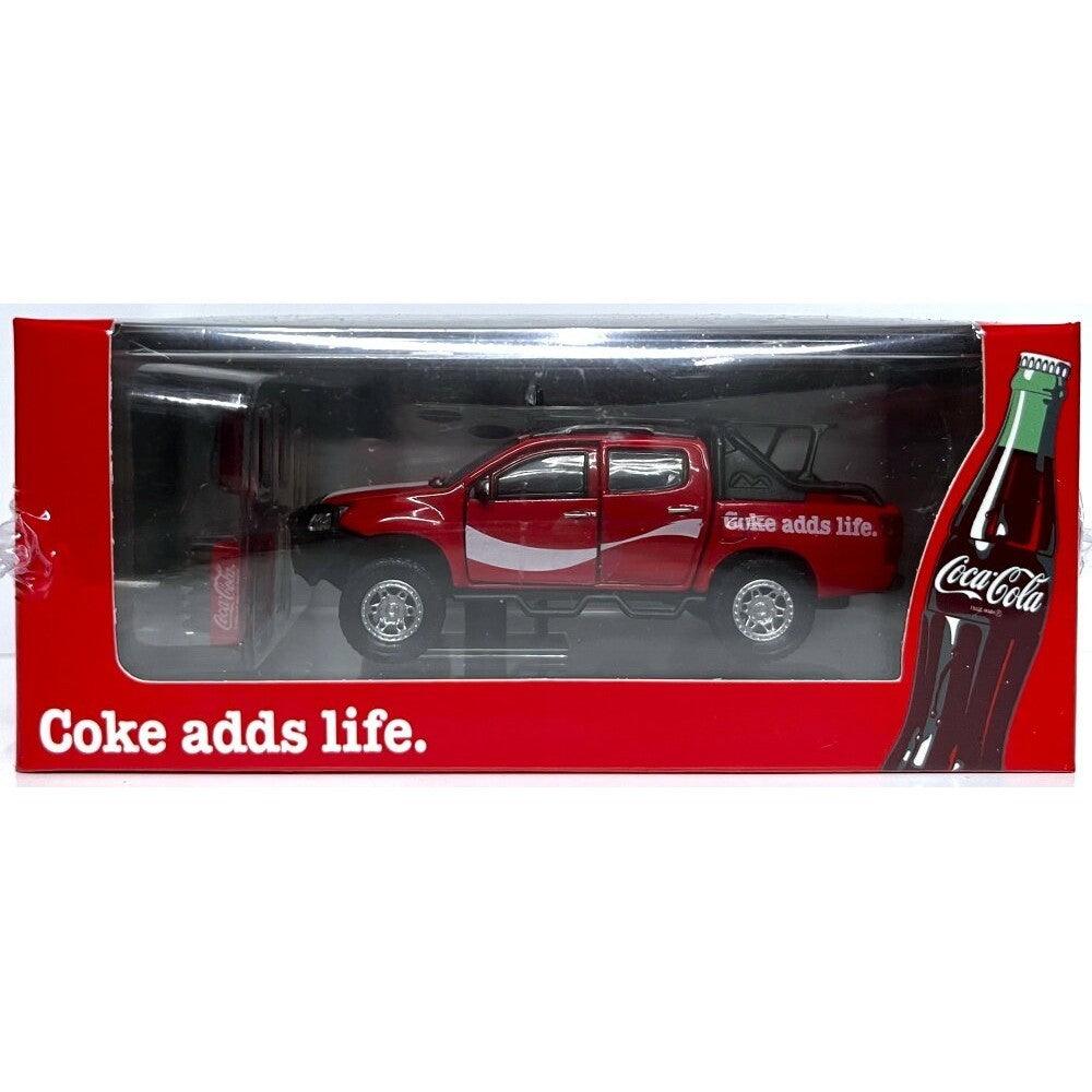 Isuzu D-Max 2018 x Coca-Cola 可口可樂聯名款｜1/64模型合金車 COKE050 - 富士通販