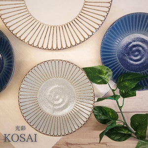 日本製 Kosai系列 x Stylish Glow光彩花皿餐具｜兩色 - 富士通販