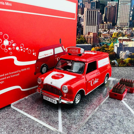 Mini Cooper x Coca-Cola 可口可樂聯名款｜1/50模型合金車 COKE030 - 富士通販