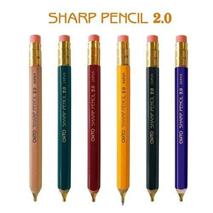 日本製 OHTO 復古感木質六角自動鉛筆 2.0mm｜APS-680E 素描鉛筆 - 富士通販