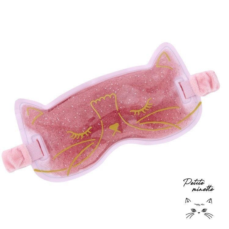 日本 Petit Minette 貓咪涼感眼罩｜眼部放鬆 親膚材質 消除疲憊 - 富士通販