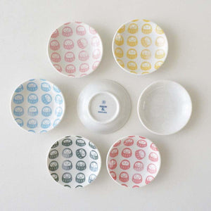 日本製 達摩點心盤 醬油盤 小碟子 - 富士通販