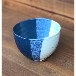 日本製 藍白釉變 輕量飯碗｜湯碗 飯碗 丼飯碗 抹茶碗 茶碗 - 富士通販