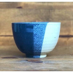日本製 藍白釉變 輕量飯碗｜湯碗 飯碗 丼飯碗 抹茶碗 茶碗 - 富士通販