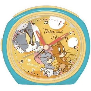 湯姆貓與傑利鼠 飯糰鬧鐘│鬧鈴 連續秒針 靜音時鐘 兒童用 - 富士通販
