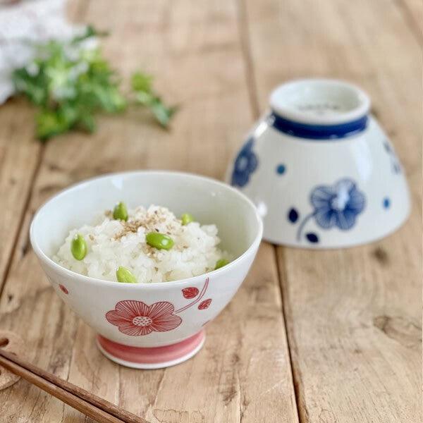 日本製 有田燒 手繪風 夫妻碗｜餐碗 茶碗 飯碗 - 富士通販