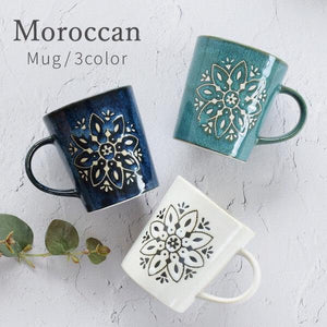 日本製 美濃燒 摩洛哥 造型馬克杯｜咖啡杯 馬克杯 拿鐵杯 - 富士通販