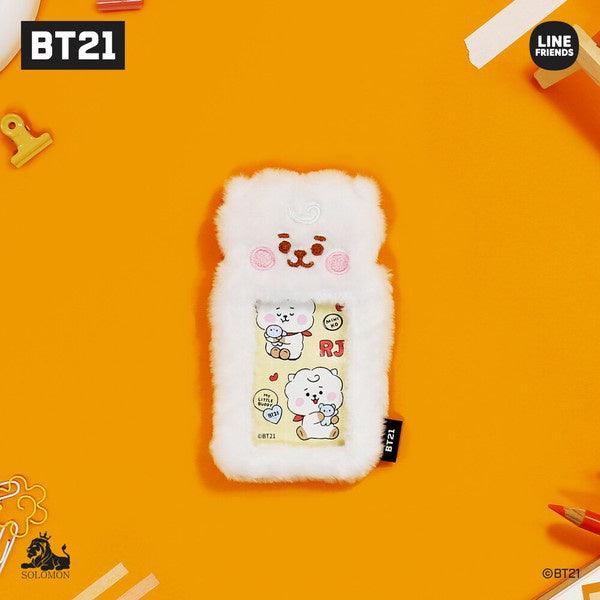 BT21 毛絨絨卡套｜防彈少年 BTS 證件卡套 悠遊卡套 - 富士通販