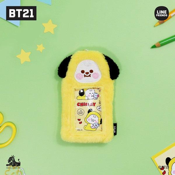 BT21 毛絨絨卡套｜防彈少年 BTS 證件卡套 悠遊卡套 - 富士通販